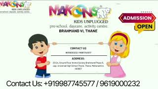 Discover Excellence: Makoons Pre School, Brahmand Thane - The Ideal Choice for Early Child Education