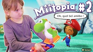 NOS AMIIBO DANS MIITOPIA ! EPISODE 2 NINTENDO SWITCH