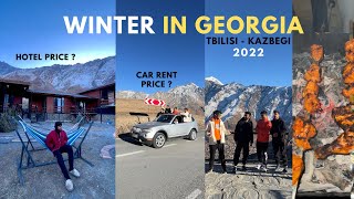 WINTER IN GEORGIA part 3 | TBILISI - KAZBEGI | SNOWFALL In GEORGIA | daily vlogs | student life - 07