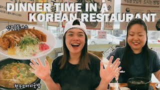 Dinner with Kheli at the Korean Restaurant | Food Vlog