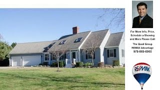 62 Prospect Street, Rowley, MA Presented by The Quail Group.