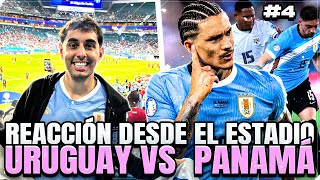 REACCIÓN URUGUAYOS EN EL ESTADIO - URUGUAY 3 PANAMÁ 1 - COPA AMÉRICA 2024