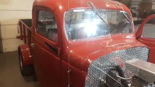 1941 Hemi Dodge WC truck fan shroud installation and mumbo jumbo....