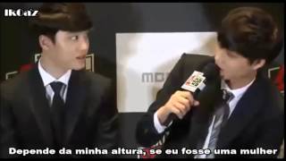 [PT-BR] 131128 EXO Showtime - Perguntas  + Segredos @ Press Conference