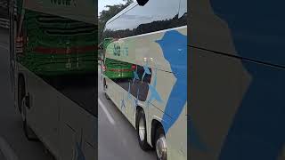 Dejando atrás al G8 de Costa Line, con un Scania Irizar i6s de ADO