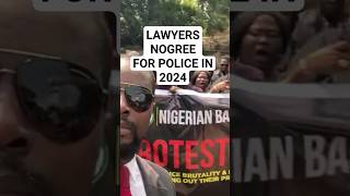 Lawyers protesting against police Brutality now. #short2024 #lagosvlog #police #live #NBA #lawyers