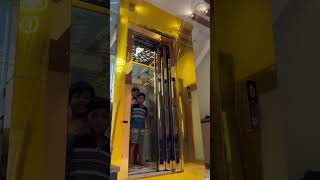 அழகான லிப்ட்|Designer lift| Golden lift|#interiordesign| Home lift|Video| Glass lift|Home elevator