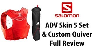 Salomon Advanced Skin 5 Set Hydration Vest & Custom Quiver Review