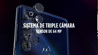 Nuevo MOTOROLA EDGE | Sistema de triple cámara con sensor principal de 64MP