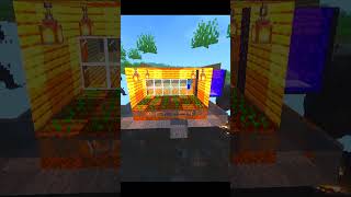 Minecraft underground house #minecraft #shorts