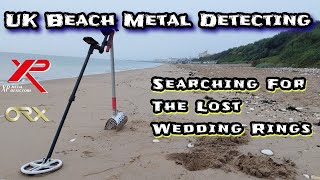 Ep 10 UK Beach Metal Detecting Searching For Lost Wedding Rings XP ORX Bridlington Yorkshire 2021