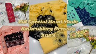 Latest Trendy Hand Made Embroidery Dresses || Eid Special Dresses 2022 || Available In Low Price