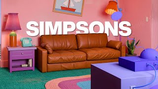 From 2D to 3D: Transforming the Simpsons House into a Detailed 3D Render