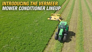 Introducing the MC90, MC105, MC120 and MC150 mower conditioners | Vermeer