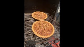 Double Smoked Pecan Pie on the Smoke Daddy Vertical Smoker