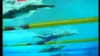 Athens 2004 - underwater view  women's 50 free semifinal 2