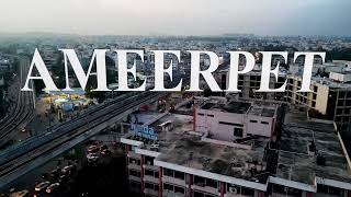 Cinematic Eagle View Hyderabad Part-4 | 4K DJI | Ameerpet | Gachibowli | Kokapet