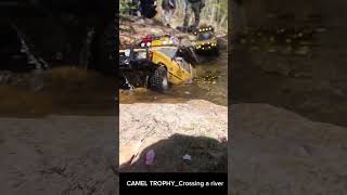 #offroad #scalerc RC Camel Trophy river crossing