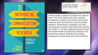 Introducing Communication Research: Paths of Inquiry