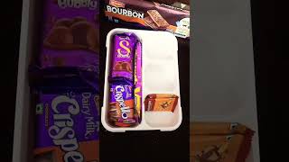 Filling Platter with Chocolates #youtubeshorts  #shortsviral  #ytviral #satisfying