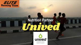 Nutrition Partner Unived for Elite Running Team Khanapur