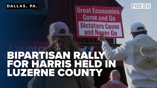 Governor Shapiro rallies bipartisan support for Harris in Pennsylvania