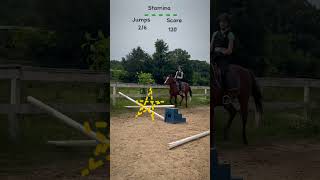 POV- this is a video game #edit #horse #horsebackriding #horseriding #jumping #horsegirl #trend