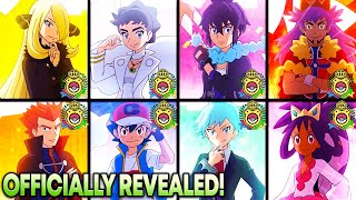 THE FINAL MASTERS 8 OFFICIALLY REVEALED! | Pokemon Journeys