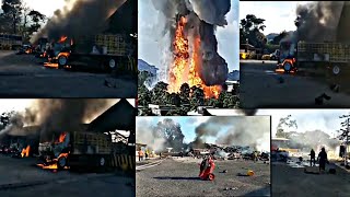 Incendio En Planta  Tropigas 🛢️🛢️En EL SALVADOR Soyapango 🙏🏼