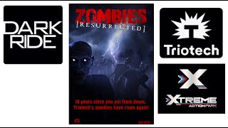 Zombies Resurrected - XD Dark Ride - Triotech - Xtreme Action Park - 13550 Points