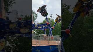 Air Raid Carnival Ride at Carnival Fair