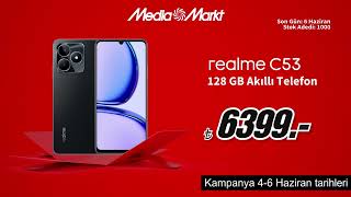 Babalar ve karneler için hediyelerin Tam Zamanı! | Realme C53 128 GB akıllı telefon 6.399 TL!