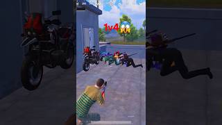 PUBG Mobile Me 1v4 🤣🤣🤣 #shorts #funny #trending #shortsfeed #viralvideo #shortvideo