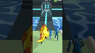 Monster run level 68 #shorts #gaming #funnygame