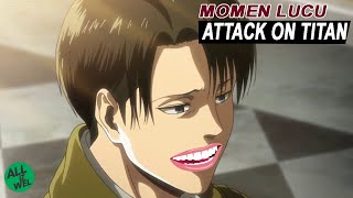 GAK MELULU KELAM!! INILAH MOMEN - MOMEN LUCU ANIME ATTACK ON TITAN  (shingeki no kyojin)