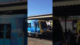 Trains at caufield