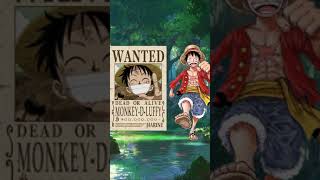 Luffy Bounties edit #anime #onepiece #content #shorts #luffy #bounties