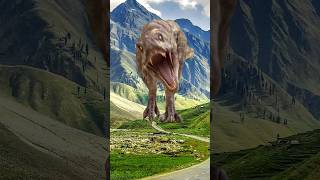 T-REX Dinosaur Attacks Couple | Indominus Rex Dinosaurs Damage City #shorts #dinosaur