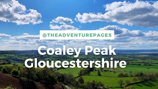 Stunning scenic views at Coaley Peak, Gloucestershire