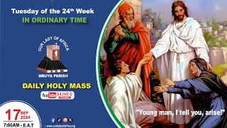 Tuesday of the Twenty-fourth Week in Ordinary Time |Daily TV Mass, Tuesday  17th September, 2024