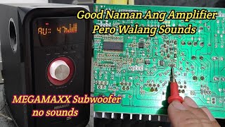 Good Ang Amplifier Pero  Walang Sounds / MEGAMAXX Subwoofer / MMS-3136FUS