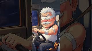 The Blindfolded Anime Trucker's Amazing Drive