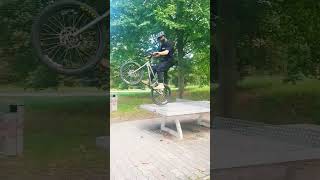 Extreme trial jump #shorts #biking #trials #streettrials