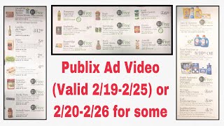 Publix - Weekly Ad Scan - Effective 2/19-2/25 or 2/20-2/26 for some