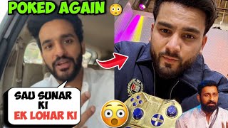 Fukra insaan again POKED Elvish yadav || Elvish yadav vs Fukra insaan again angry 😡