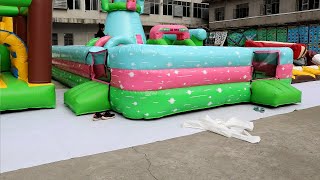 4 in1 inflatable comboo slide