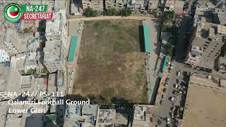 QALANDRI FOOTBALL GROUND DRONE