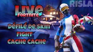 LIVE FORTNITE PP - FIGHT / DEFILÉS / CACHE CACHE / 4K DE VBUCKS A GAGNER