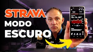 STRAVA tem um MODO ESCURO (Como ativar o DARK MODE)