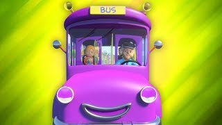 колеса на автобусе | песня для детей | Nursery Rhyme | Wheels On The Bus